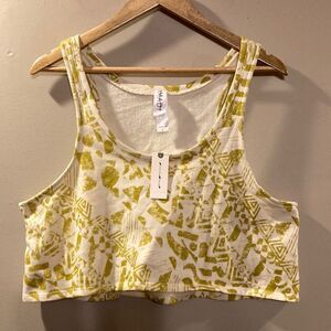 Sweatshirt Crop Tank by Anthropologie